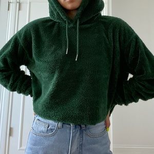 urban outfitters cropped hoodie